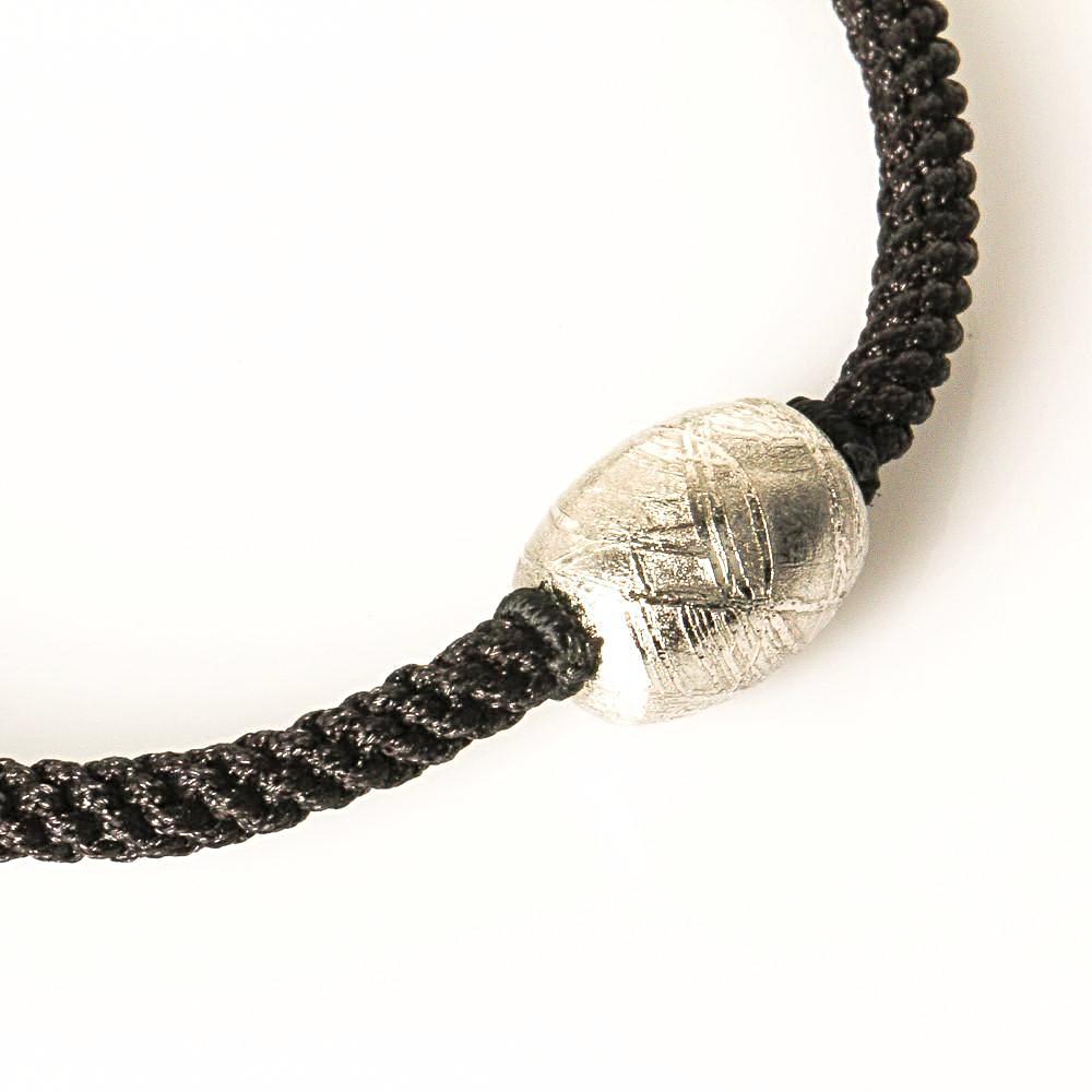 12 X 10 MM METEORITE DRUM WITH 925 SILVER BRACELET