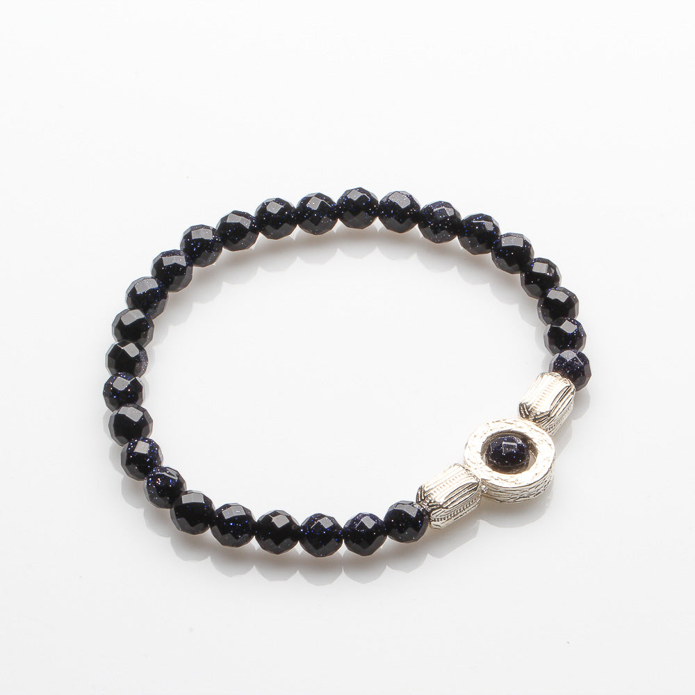 BLUE SANDSTONE MENTOR AND SUCCESS AT WORK AND IN STUDY BRACELET
