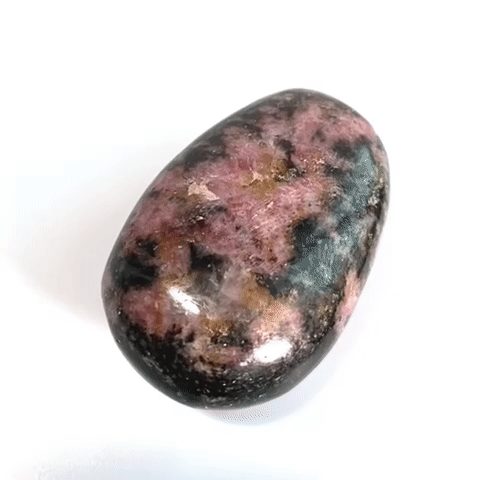 RHODONITE POLISHED HANDHELD TUMBLE