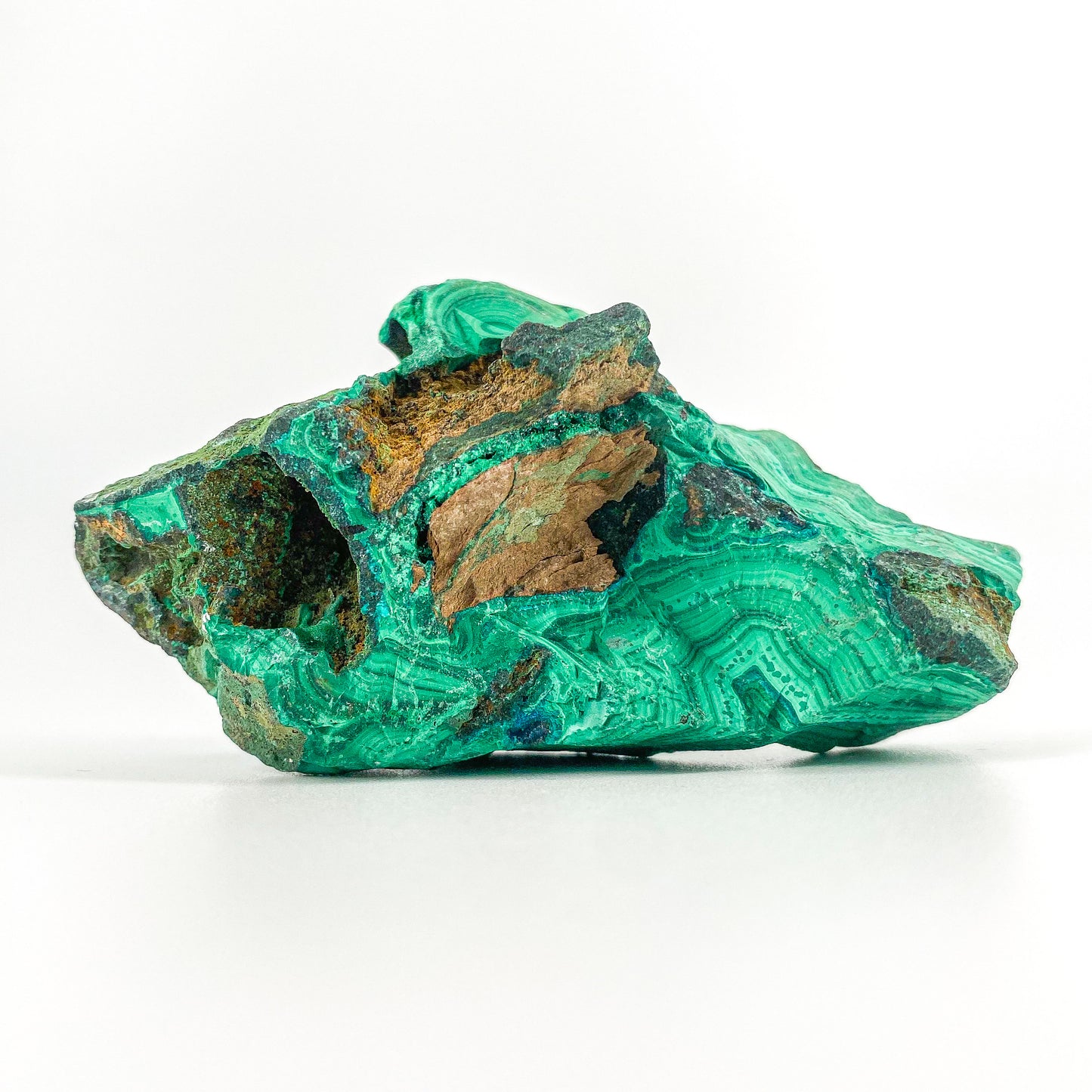 MALACHITE HANDHELD POLISHED TUMBLE