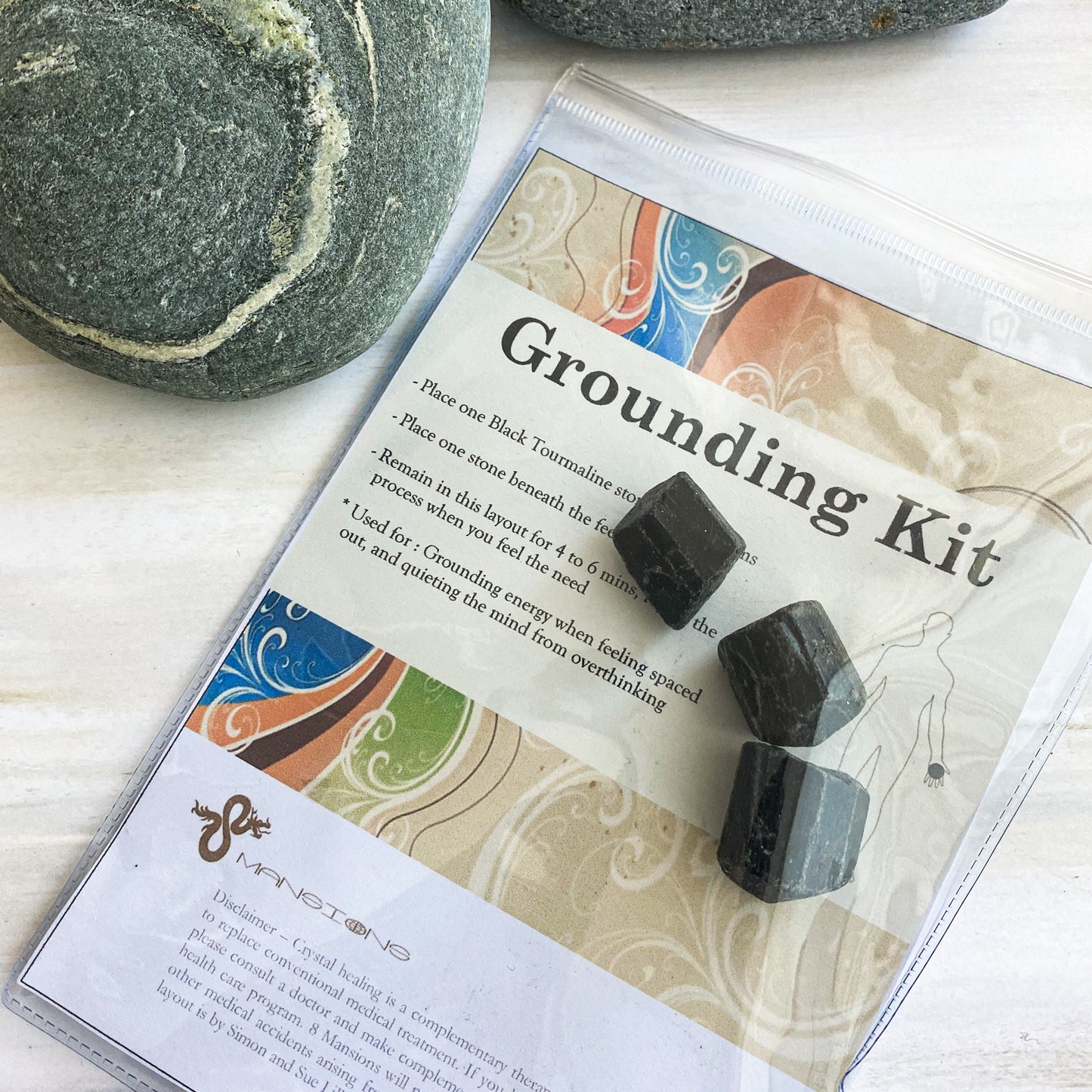 BLACK TOURMALINE GROUNDING KIT