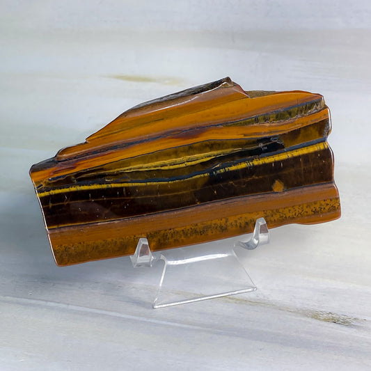 95 x 47 X 10 MM YELLOW TIGER'S EYE POLISHED SLAB