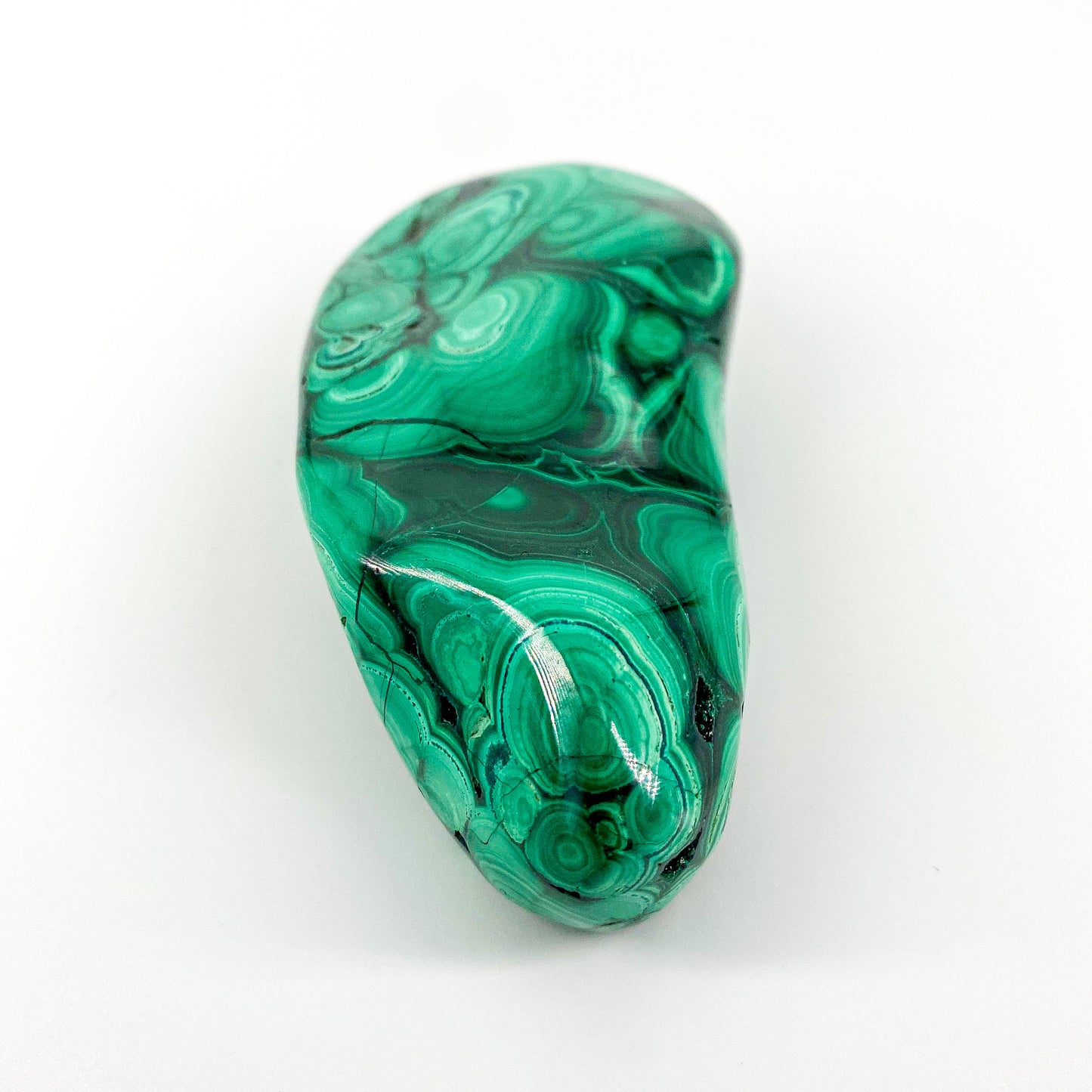 MALACHITE HANDHELD POLISHED TUMBLE