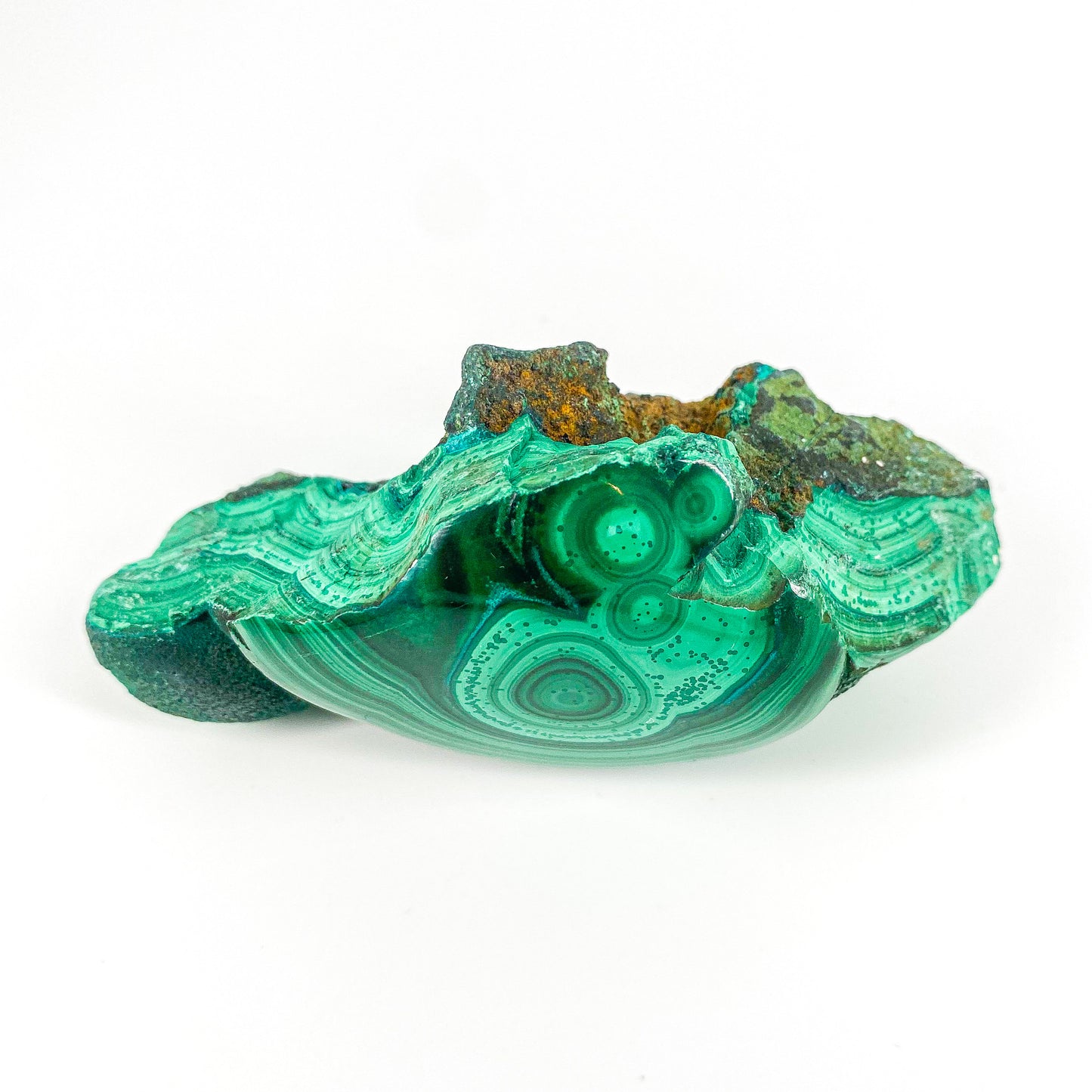 MALACHITE HANDHELD POLISHED TUMBLE