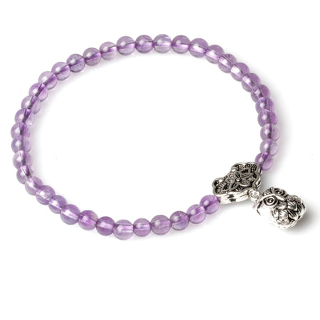 Feng Shui Bracelet with Owl Charm