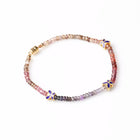 Red Spinel Love Bracelet