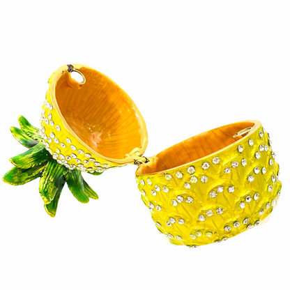 BEJEWELED PINEAPPLE FOR GOOD LUCK
