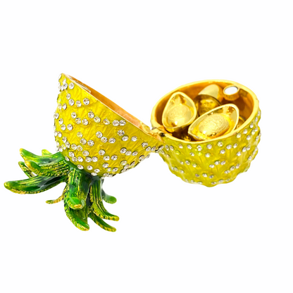 BEJEWELED PINEAPPLE FOR GOOD LUCK