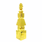 GOLDEN 5 ELEMENTS PAGODA WITH TREE OF LIFE