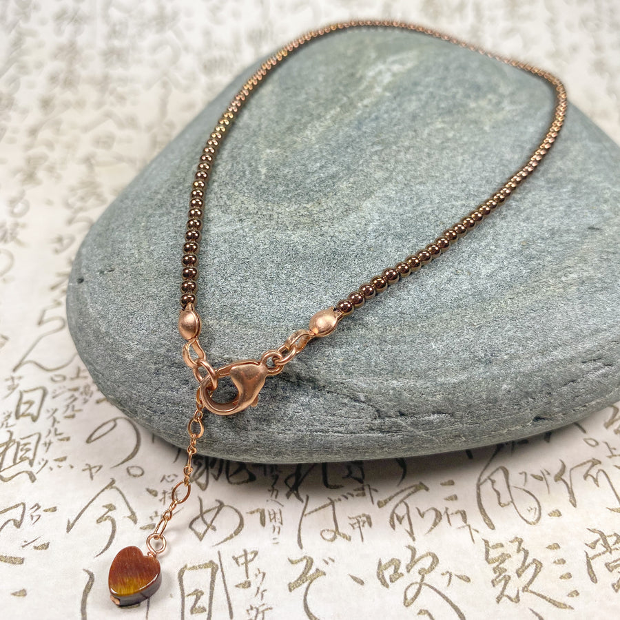 Hematite anklet store