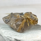 24 X 40 X 24MM GOLD RUTILATED RAW TUMBLE