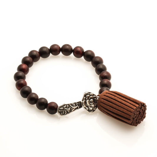 Red Sandal Wood with Ruyi Bracelet