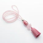 Rhodocrosite and Rose Quartz Necklace for Women