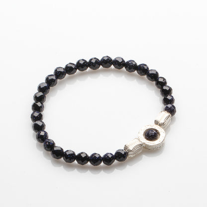 BLUE SANDSTONE MENTOR AND SUCCESS AT WORK AND IN STUDY BRACELET
