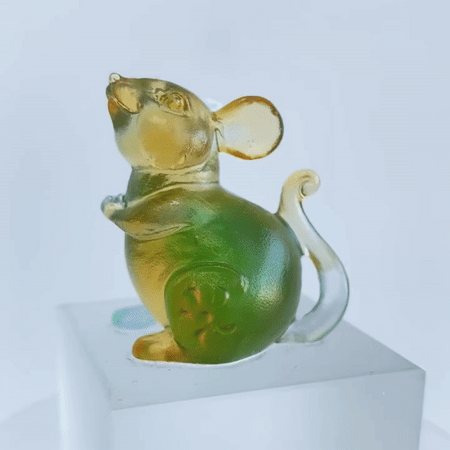 LIULI RAT - PEACH BLOSSOM ANIMAL