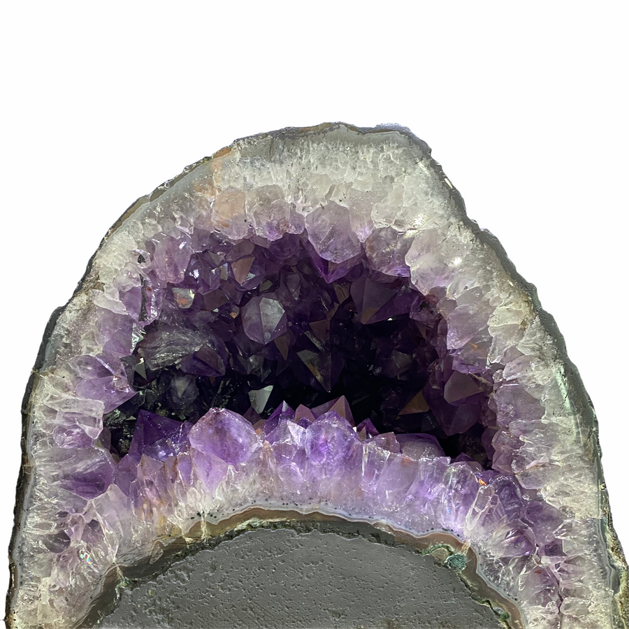 190MM X 175MM X 165MM HT AMETHYST GEODE