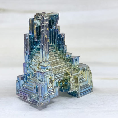 33 X 38 MM BISMUTH CRYSTAL SPECIMEN