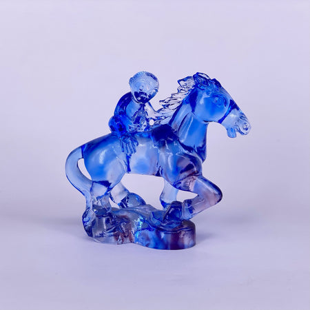 LIULI MONKEY ON HORSE FOR PROMOTION