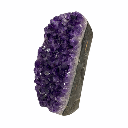 A GRADE URAGUAY AMETHYST CLUSTER