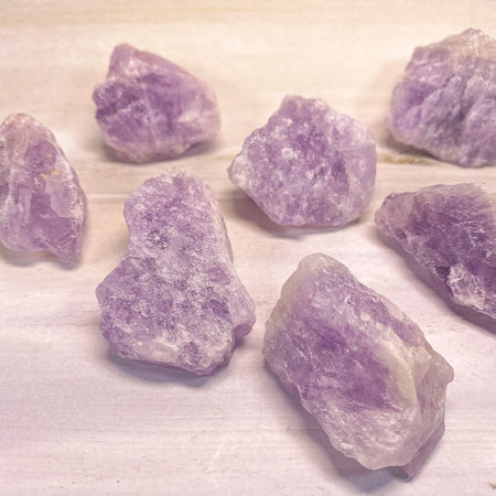 SMALL LAVENDER AMETHYST RAW STONE