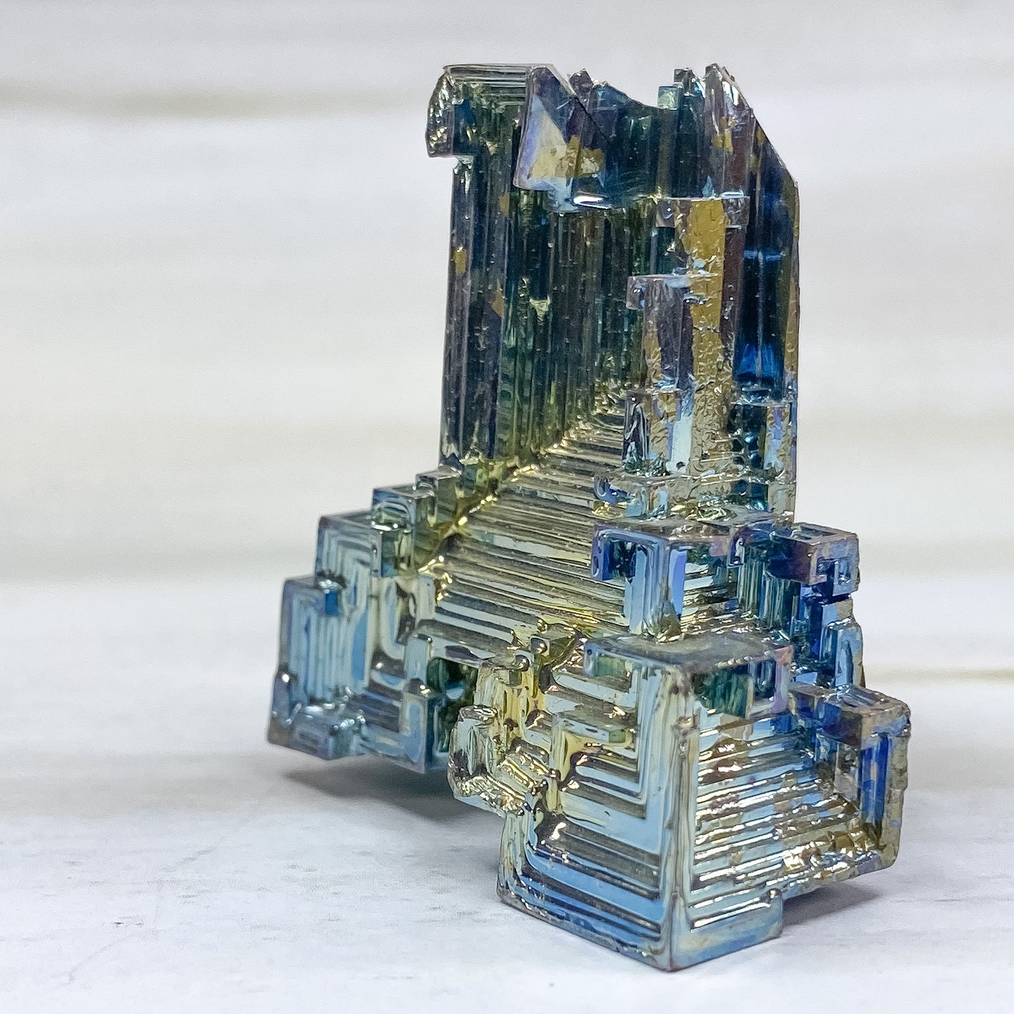 33 X 38 MM BISMUTH CRYSTAL SPECIMEN