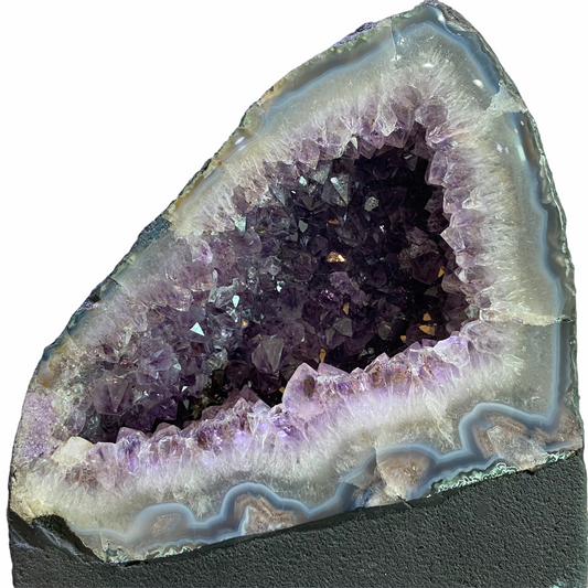 185MM X 118MM X 200MM HT AMETHYST GEODE