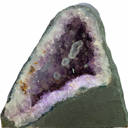 195MM X 110MM X 185MM HT AMETHYST GEODE