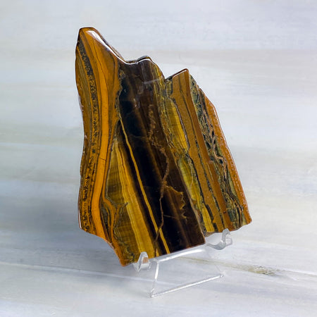 70 X 100 x 11 MM YELLOW TIGER'S EYE POLISHED SLAB