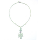 LAVENDER JADE, VASE, MYSTIC KNOT NECKLACE (SD2777)